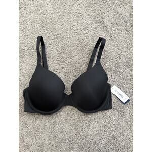 32D GapBody Everyday T Shirt Bra Black NWT